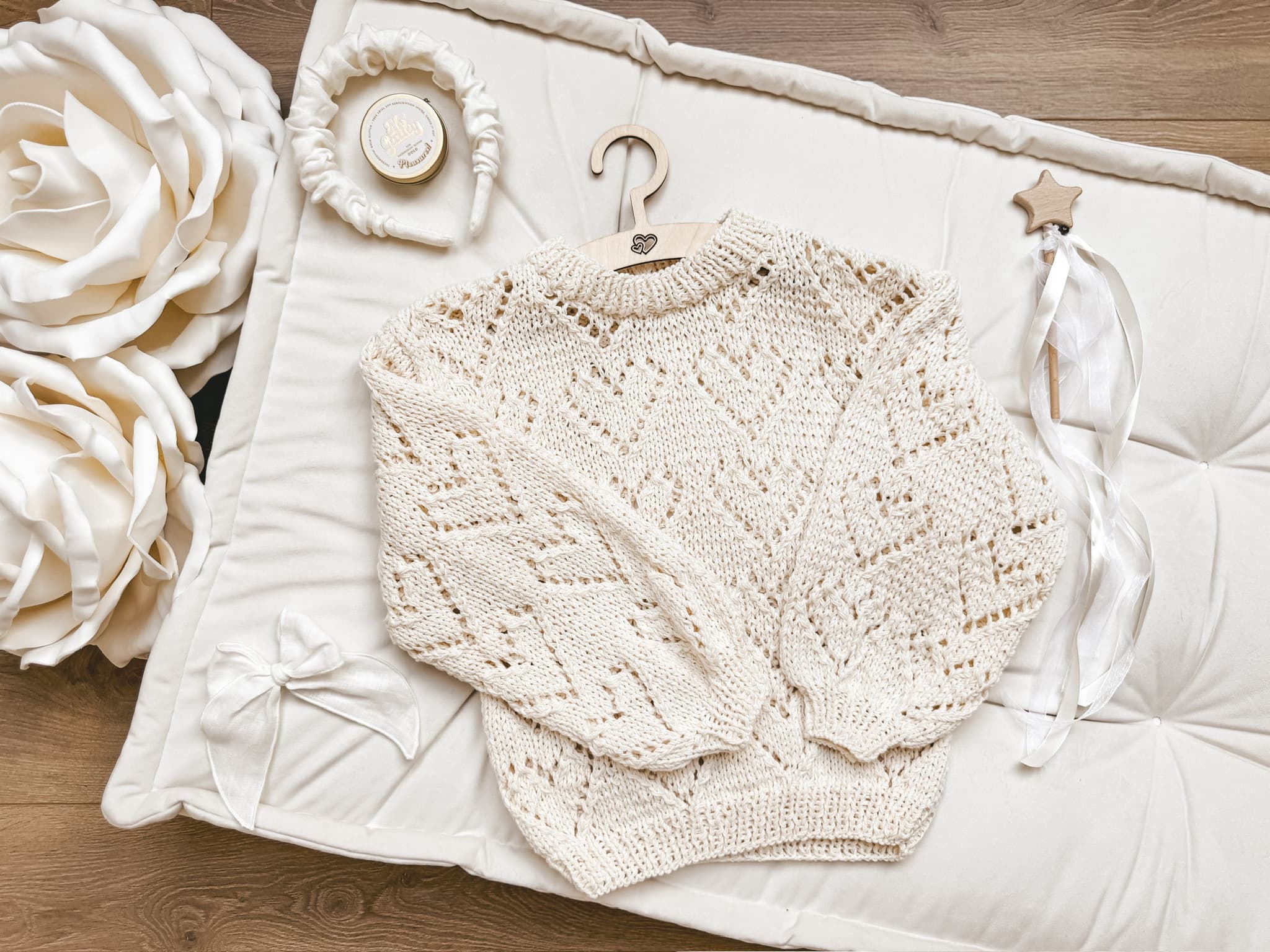 Sweterek premium Lovely hearts